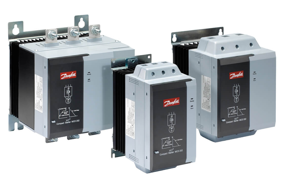 Danfoss-VLT® Compact Starter MCD 201 和 MCD 202-VLT® 软启动器